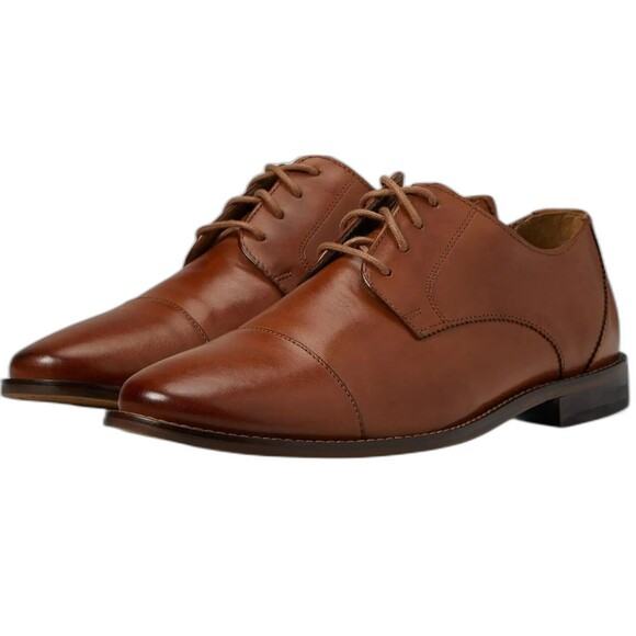 Florsheim Montinaro Leather Cap Toe Men\'s size 11.5D 11738 Tan Brown NEW scuffs main image 15